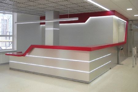 Мебель для входной группы Московского банка