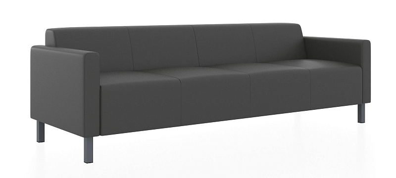 ЕВРО трехместный диван искусственная кожа Euroline