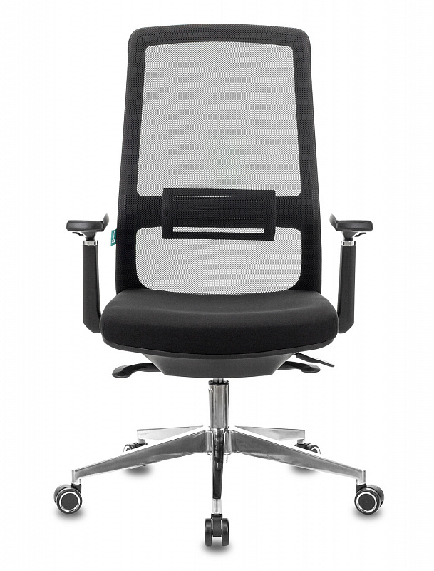 Кресло руководителя Бюрократ MC-915 черный TW-01 26-B01 сетка/ткань крестовина алюминий